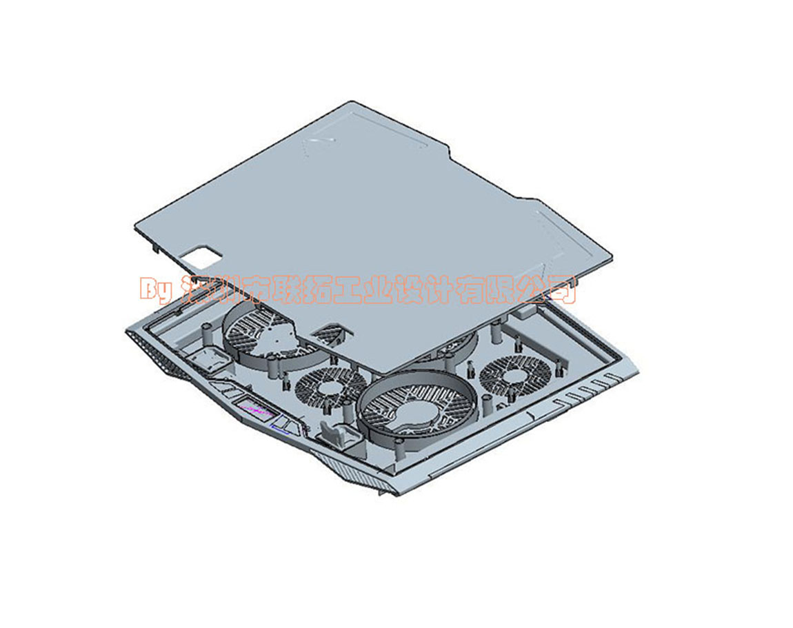 深圳结构设计公司的笔记本散热支架设计案例